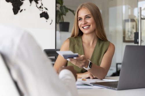 medium-shot-woman-working-travel-agency medium-shot-woman-working-travel-agency